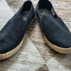 Sperry Black Slip-Ons